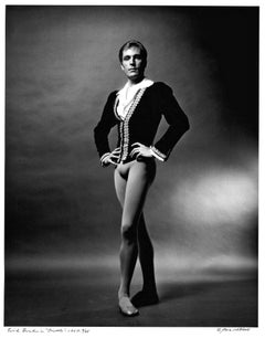 Erik Bruhn au théâtre de ballet américain « Girl », signé par Jack Mitchell