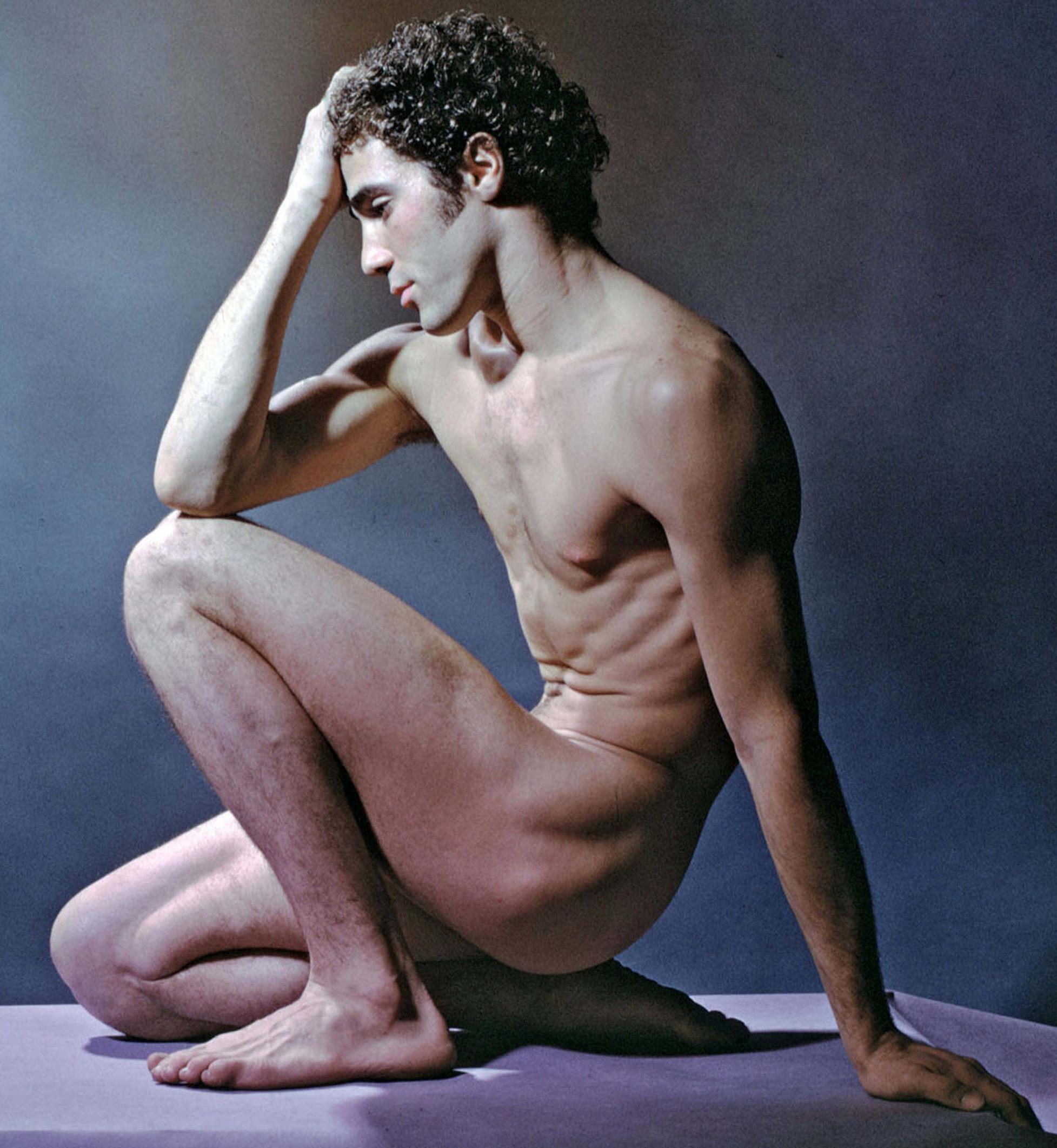 Famed Dancer/Choreographer Louis Falco, nude study  - Photograph by Jack Mitchell