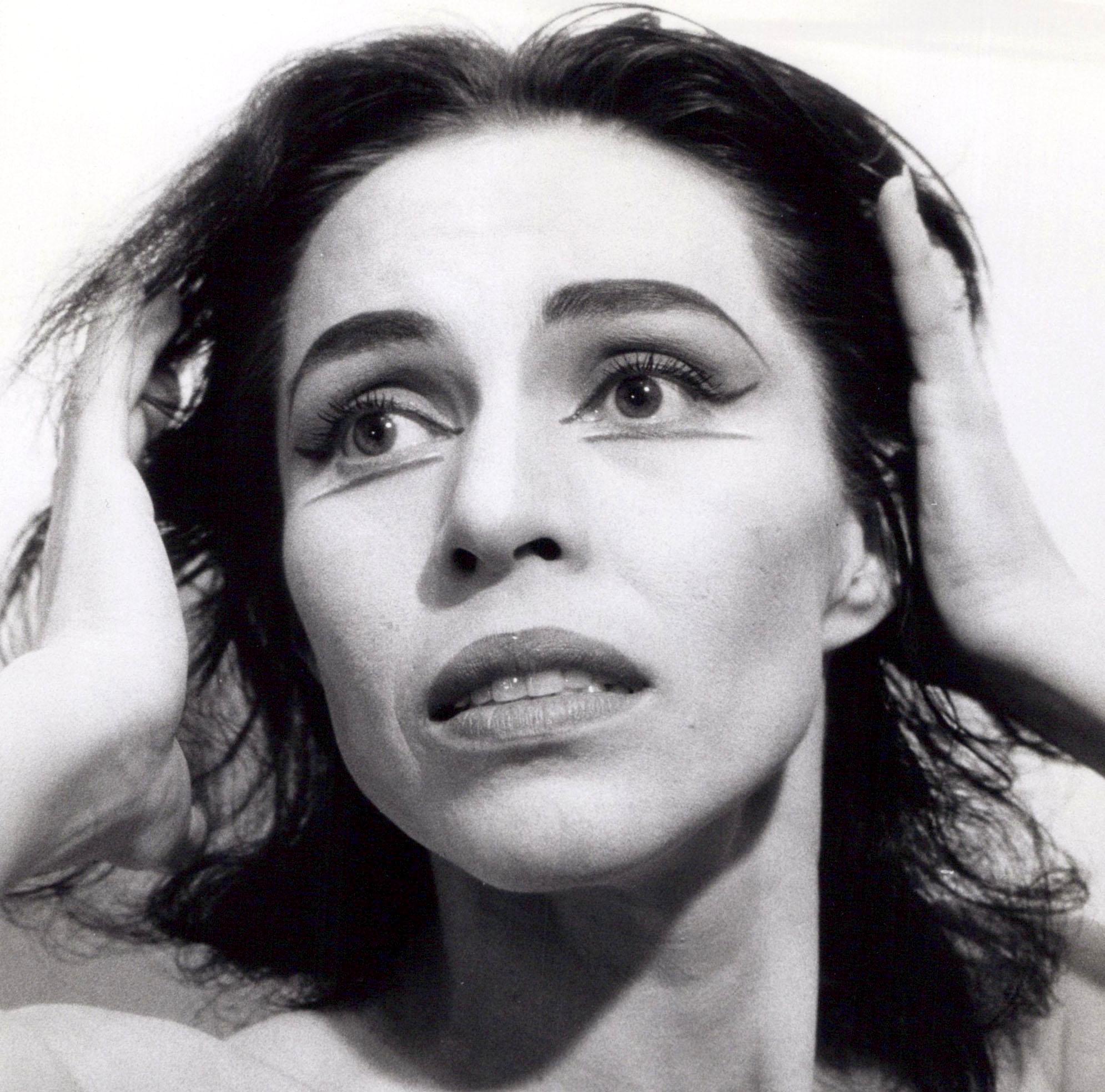 Famed Native American Ballerina Maria Tallchief in 'Miss Julie' - Photograph by Jack Mitchell