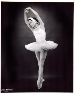 Famed Native American Ballerina Maria Tallchief performing 'Swan Lake'