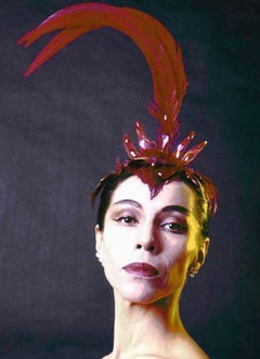 Famed Native American Ballerina Maria Tallchief, signed by Jack Mitchell