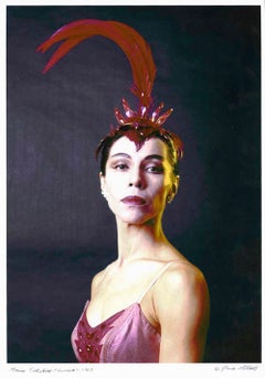 Famed Native American Ballerina Maria Tallchief, signed by Jack Mitchell