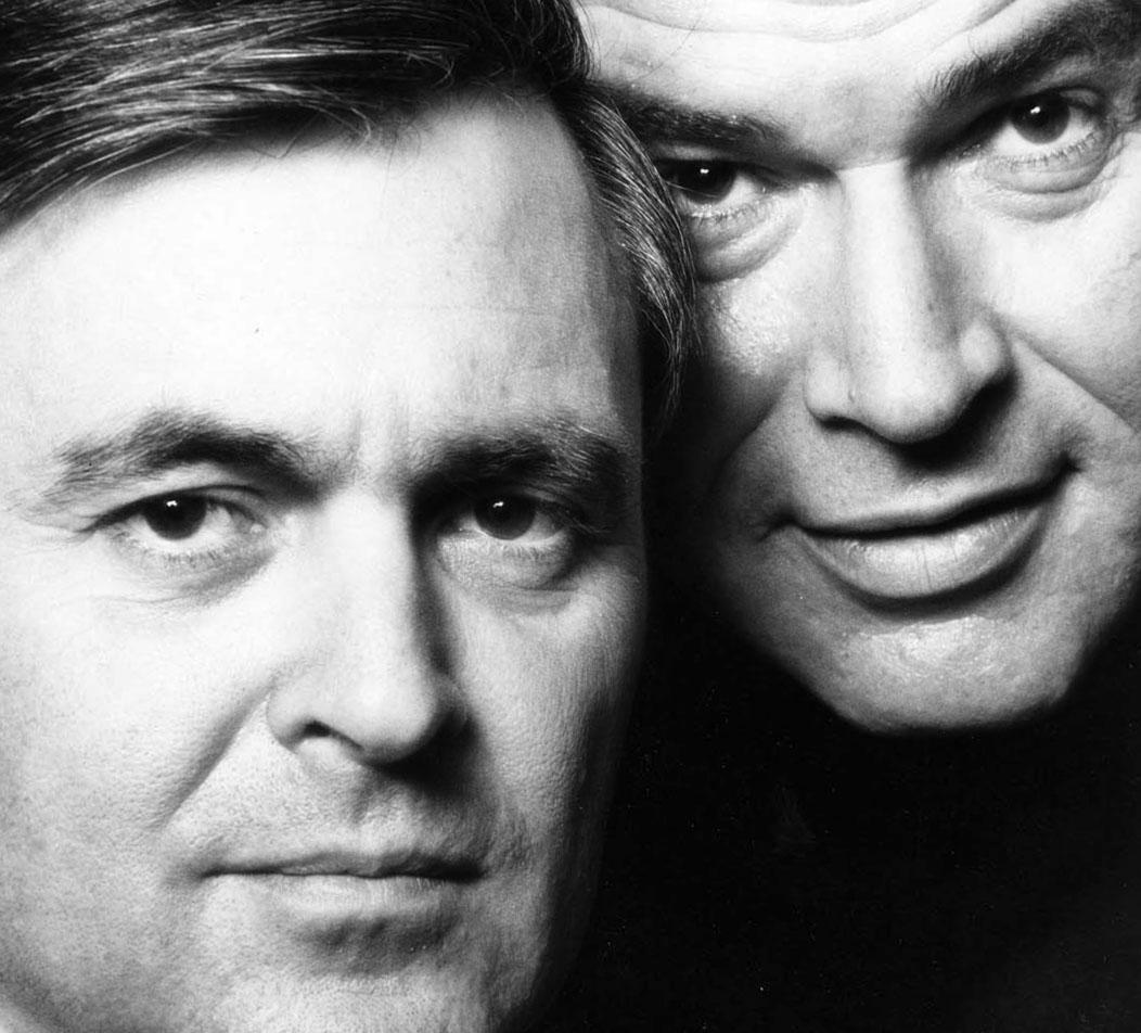 Il famoso team di compositori John Kander e il paroliere Fred Ebb - Photograph di Jack Mitchell