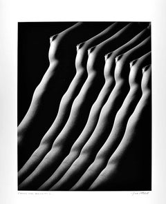 Female Nude from Numbered Nudes Series multiple exposure signed exhibition print