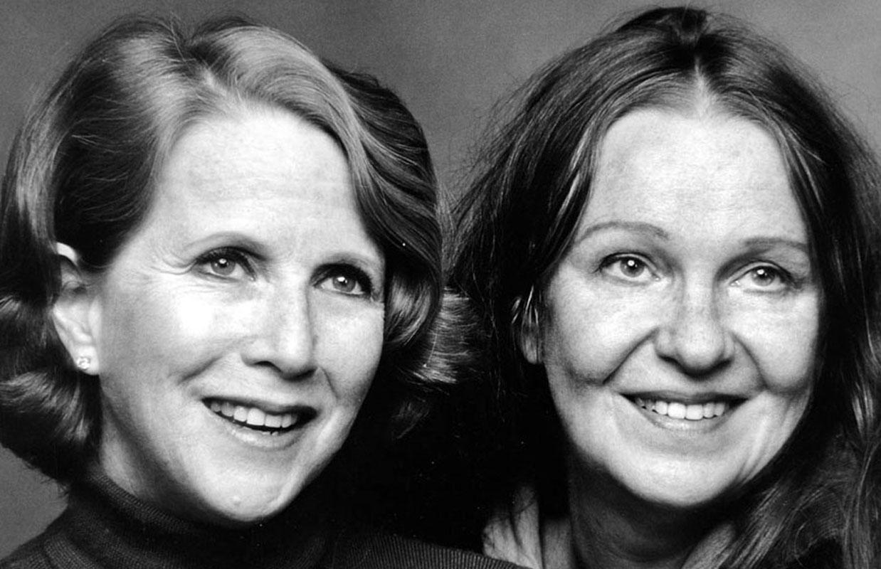 Film and Stage actresses Julie Harris and Geraldine Page  - Photograph by Jack Mitchell