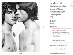 Four Warhol-Related Vintage Jack Mitchell Photographs On Hold For Customer