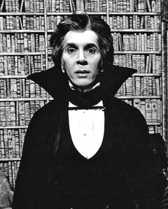 Frank Langella as 'Dracula' on Broadway, signed by Jack Mitchell