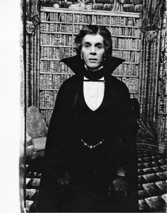 Frank Langella as 'Dracula' on Broadway, signed by Jack Mitchell