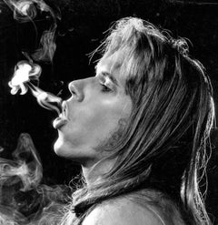 Guitarist, Interieur und Songwriter Peter Kaukonin, signiert von Jack Mitchell