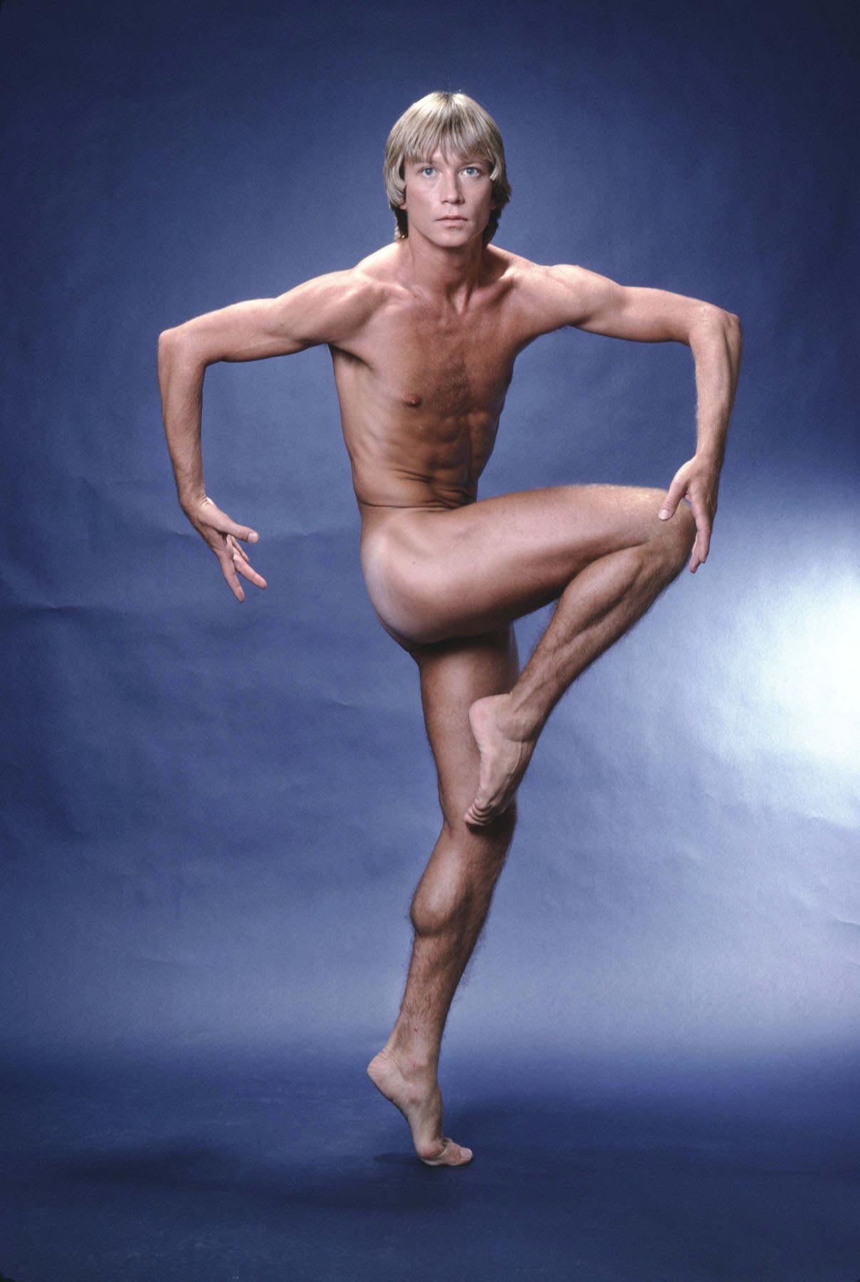 Jack Mitchell Nude Photograph -  Harkness Ballet Dancer Dale Talley, nude study for After Dark 