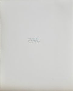 Jack Mitchell Nude of dancer, 1974