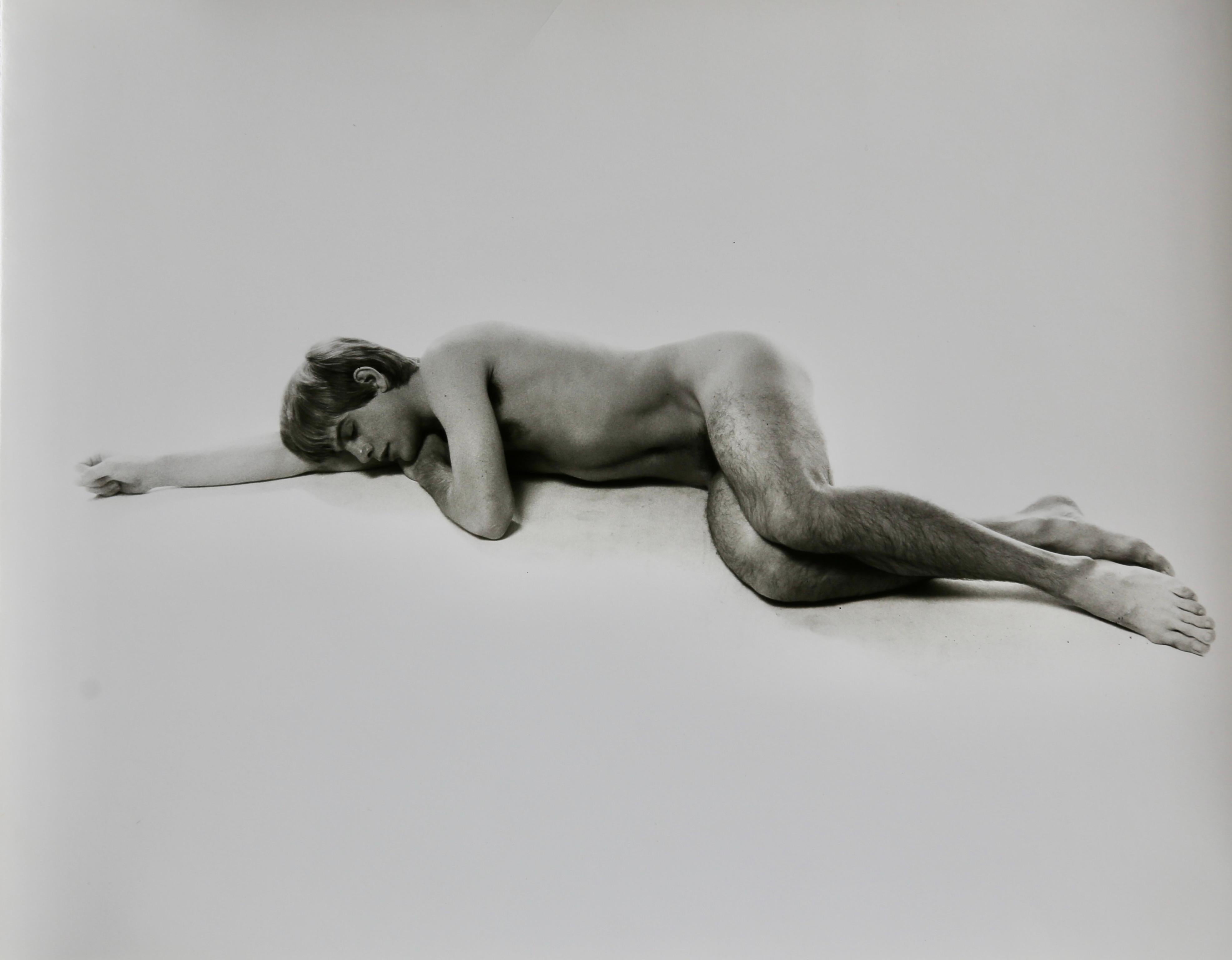 Jack Mitchell Reclining Male Nude Study, 1970s