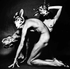 James Cunningham Dance Co. nude at Judson Dance Theater, signed exhibition print