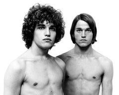 Jay & Jed Johnson, nude for 'After Dark' Magazine, Signed by Jack Mitchell