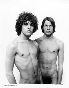  Jay & Jed Johnson, nude for 'After Dark' Magazine, Signed by Jack Mitchell