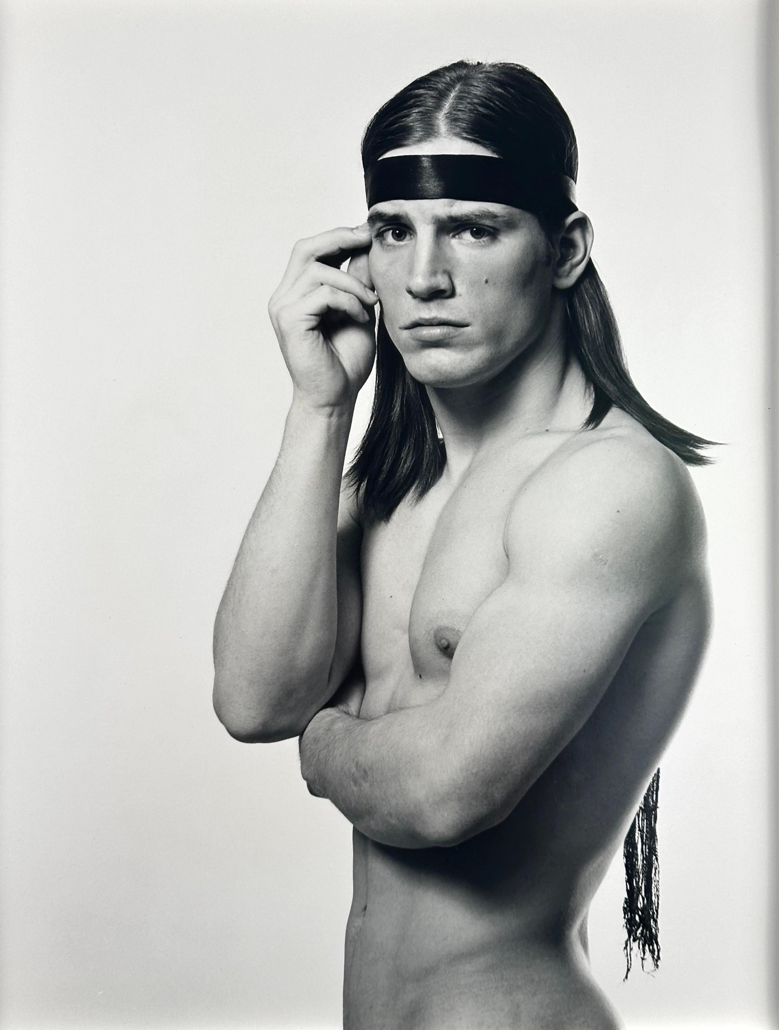 Jack Mitchell Black and White Photograph - Joe Dallesandro Andy Warhol Trash promo photo