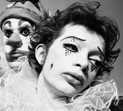 Joffrey Ballet dancers in costume for 'The Clowns'