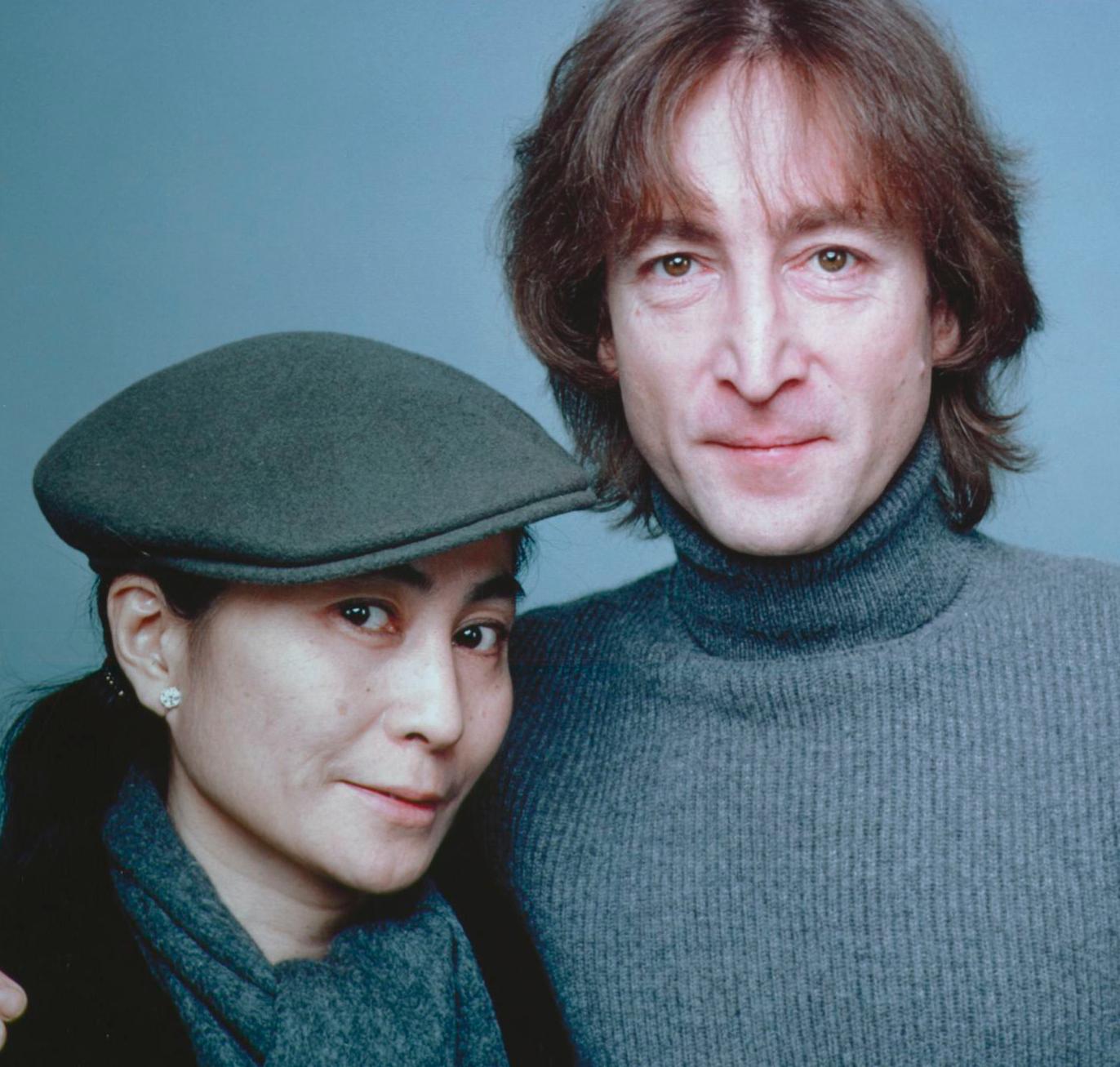 John Lennon and Yoko Ono  - Photograph by Jack Mitchell