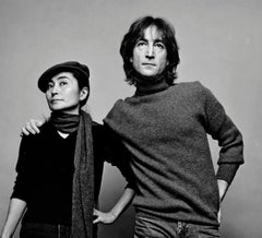John Lennon and Yoko Ono photographed November 2, 1980.