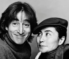 John Lennon and Yoko Ono, Photographed November 2, 1980, Signed