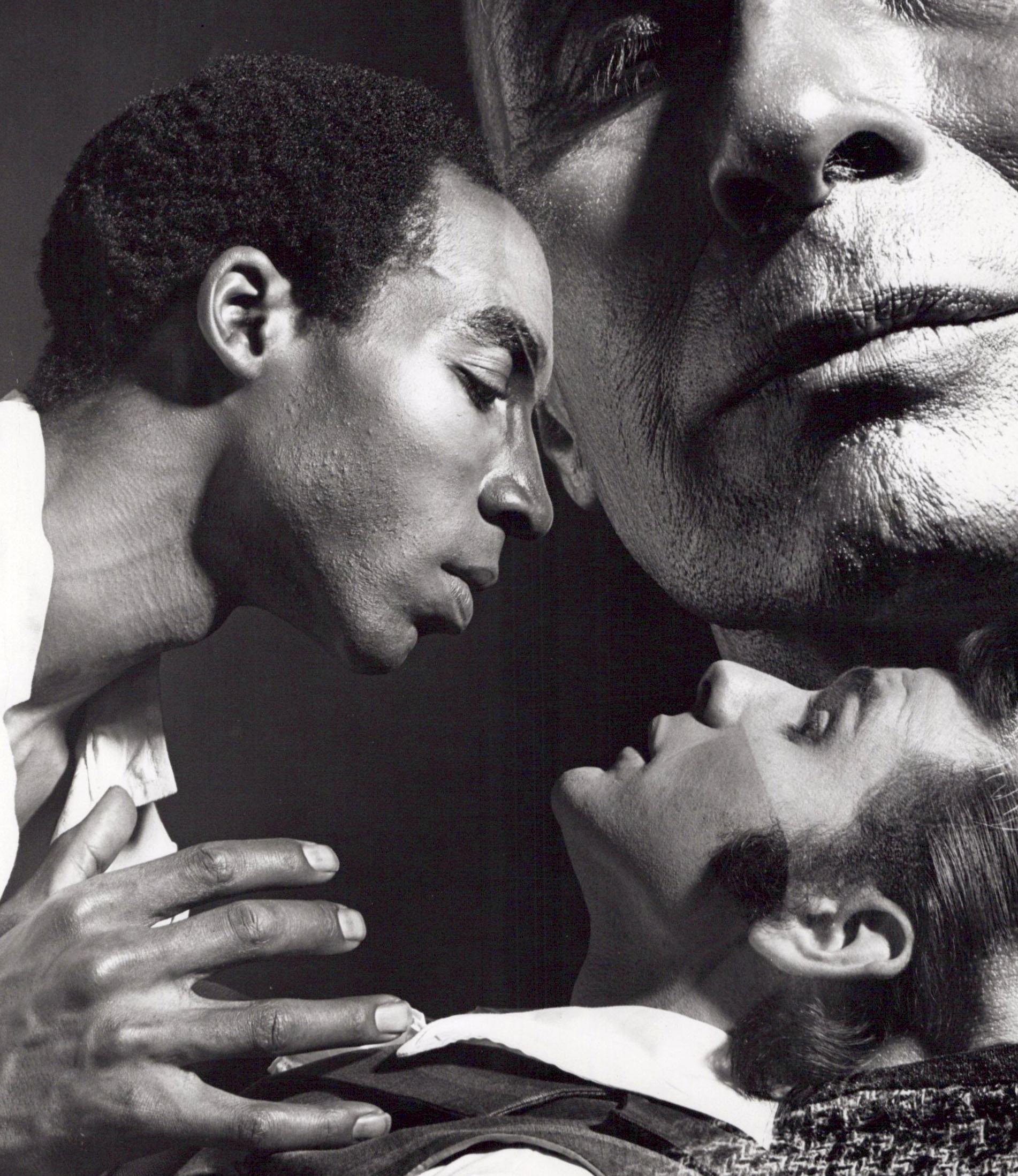 José Limón, Clyde Morgan & Daniel Lewis in 'Legend', Multiple Exposure - Photograph by Jack Mitchell