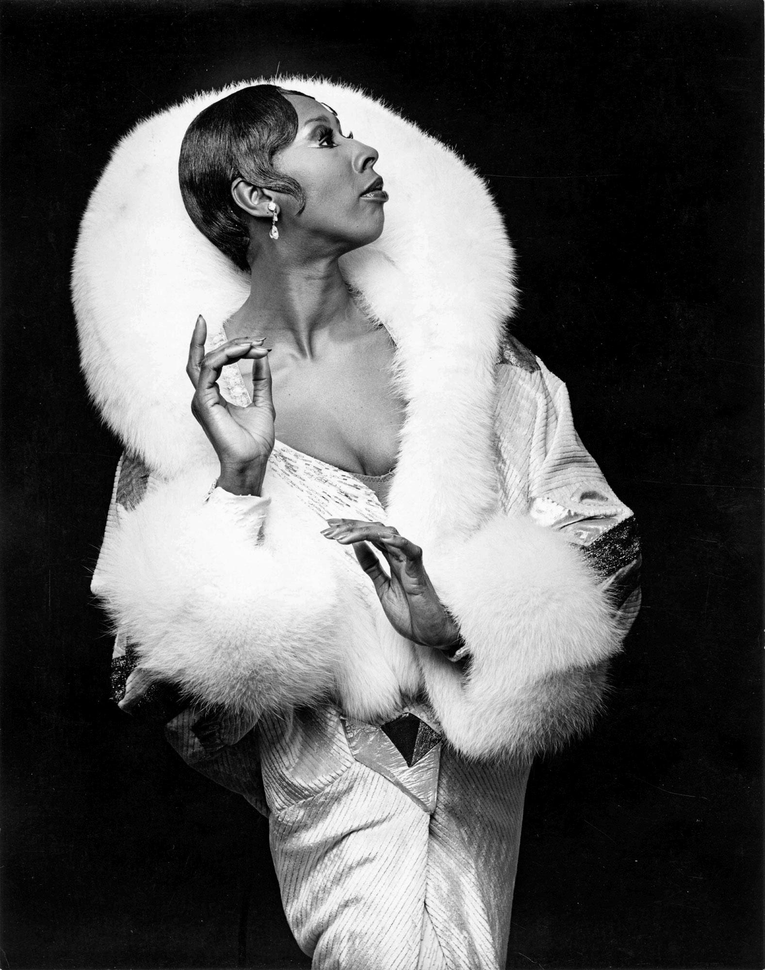 Jack Mitchell Black and White Photograph -   Judith Jamison in "Sophisticated Ladies" on Broadway, Signed