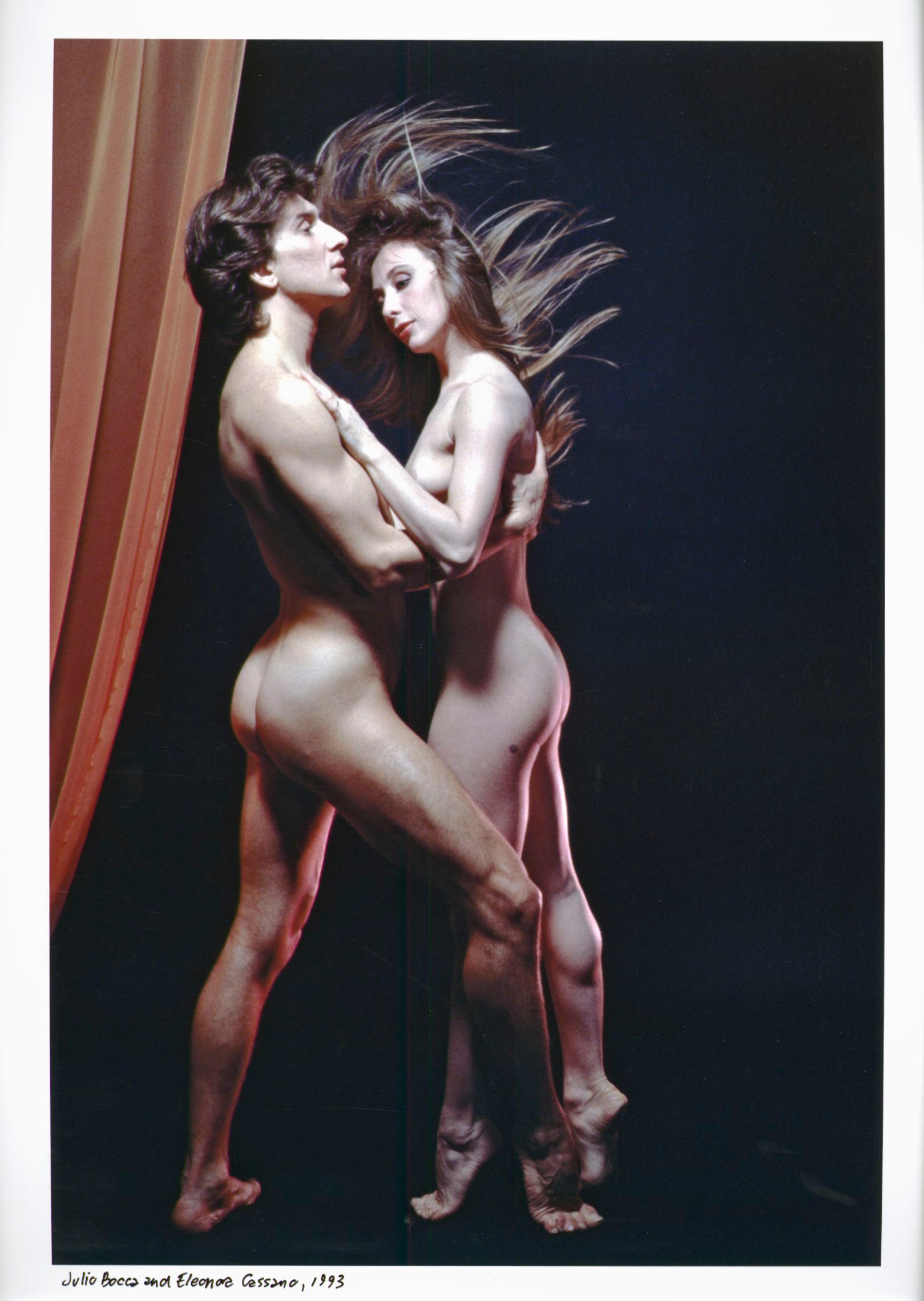 Jack Mitchell Nude Photograph - Julio Bocca and Eleonora Cassano photographed nude for Playboy