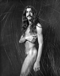 Vintage Kenny Ortega, star of 'Hair' multiple exposure, nude, signed by Jack Mitchell