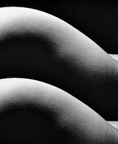 Nudo maschile a esposizione multipla vintage di grande formato, firmato da Jack Mitchell