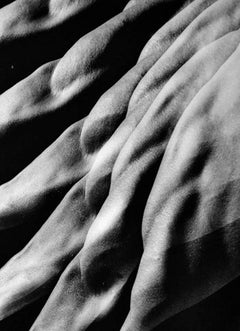 Nudo maschile a esposizione multipla vintage di grande formato, firmato da Jack Mitchell