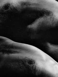 Großformatiger männlicher Akt in Mehrfachbelichtung, signiert von Jack Mitchell, Vintage