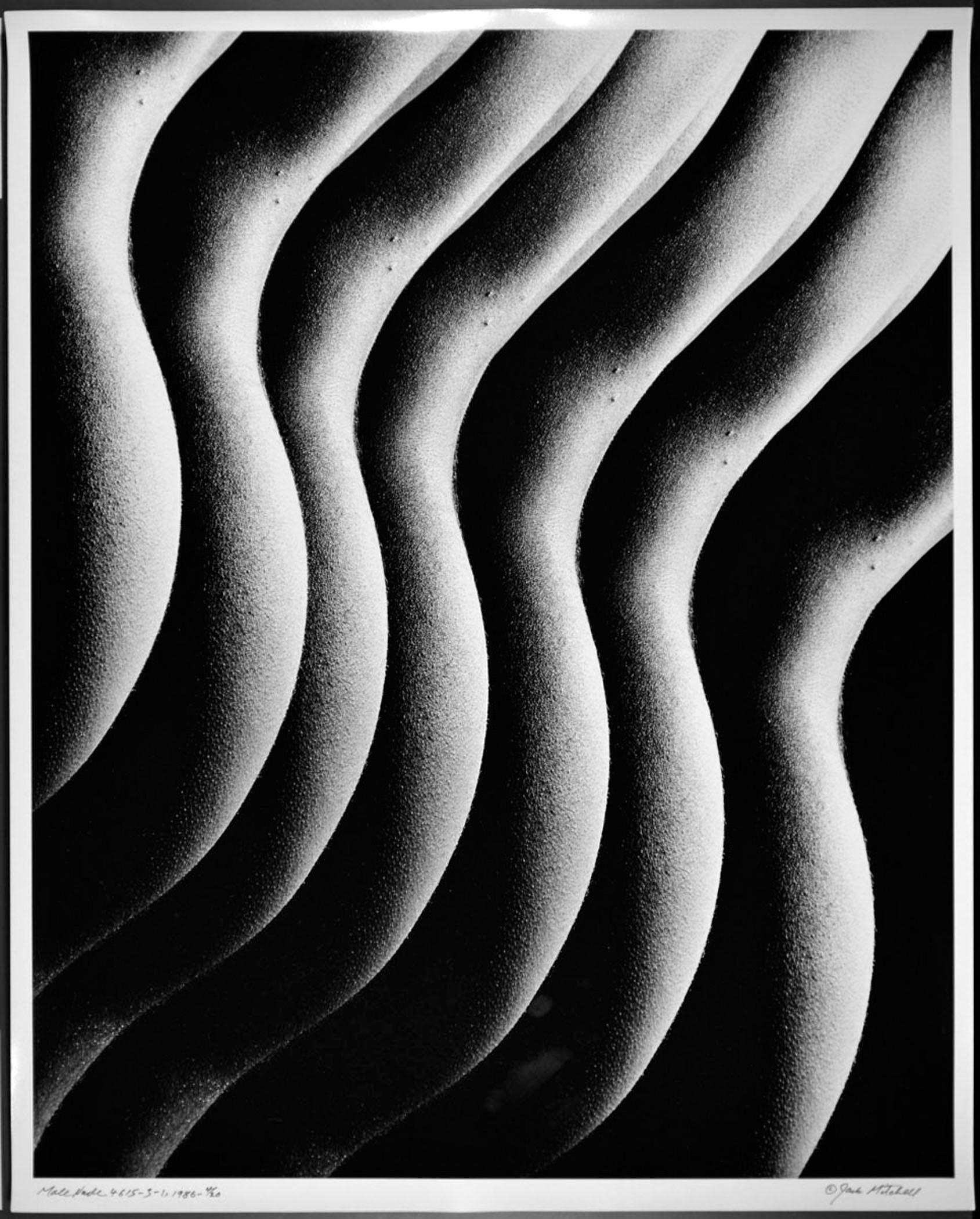 Jack Mitchell - Large format vintage multiple exposure male nude