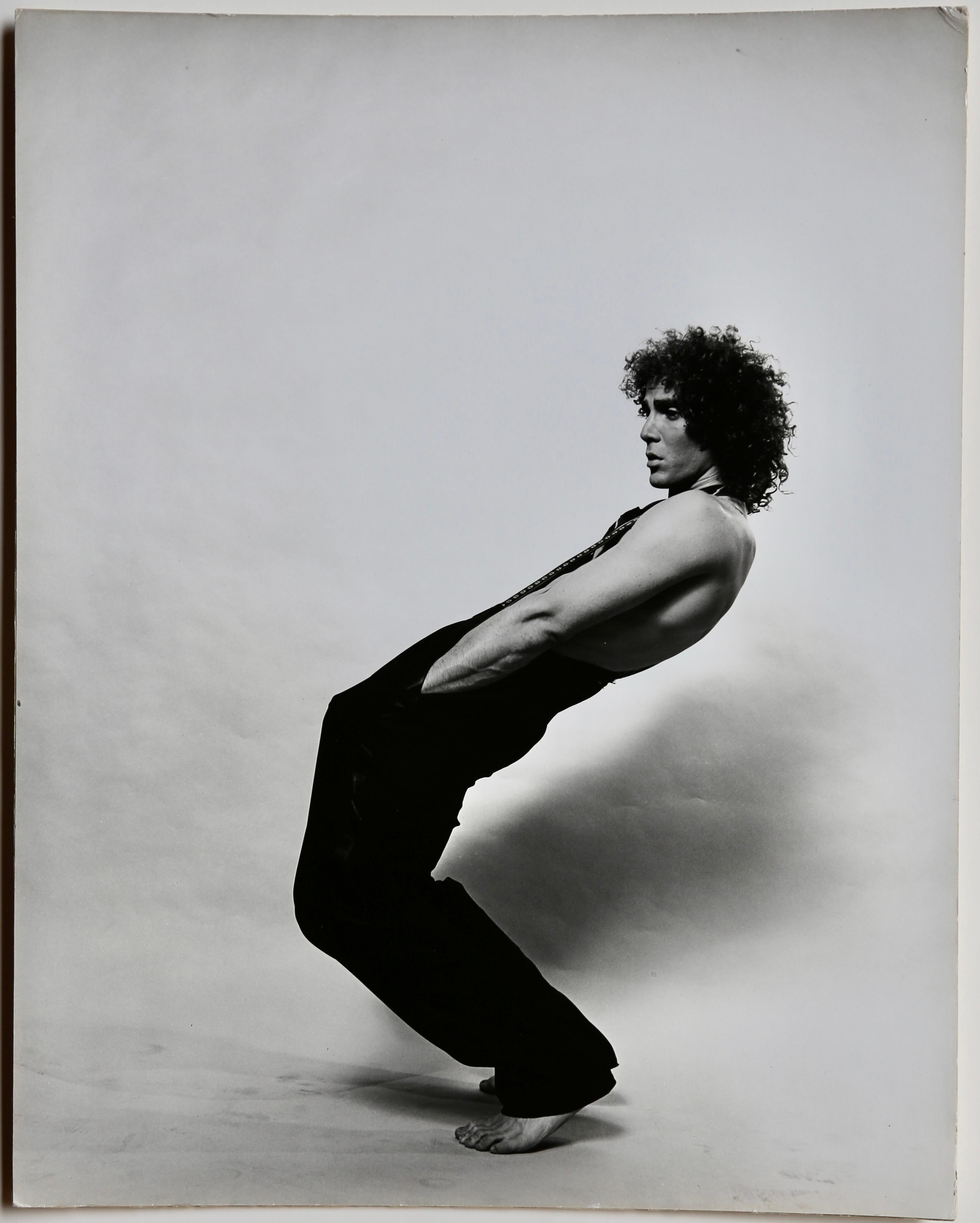 Louis Falco Iconic Pose 1972 - Photograph by Jack Mitchell