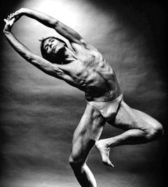 Martha Graham-Tänzer Tim Wengard, signierter Ausstellungsdruck