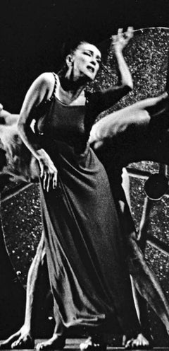 Martha Graham, Paul Taylor and Bertram Ross, signed by Jack Mitchell