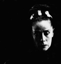 Martha Graham performing "Clytemnestra", signed by Jack Mitchell