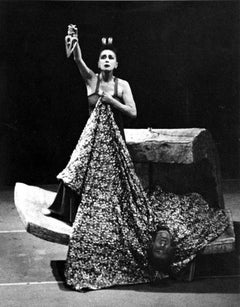  Martha Graham, performing "Judith", signed by Jack Mitchell