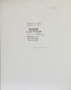 Martha Graham Portrait Original Signed Vintage Photograph 1973