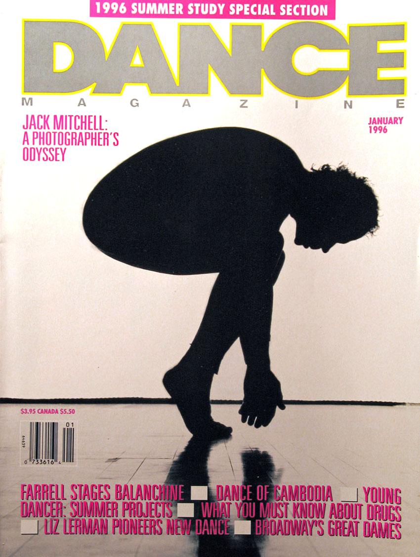 Merce Cunningham Performing 'Solo', signed by Jack Mitchell For Sale 2