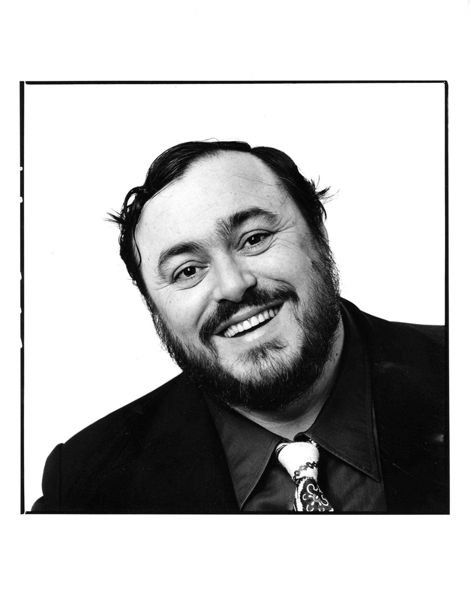 luciano pavarotti young