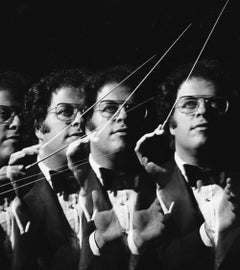 Metropolitan Opera Conductor James Levine, signed by Jack Mitchell