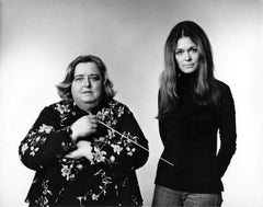  Metropolitan Opera conductor Sarah Caldwell and feminist/author Gloria Steinem 