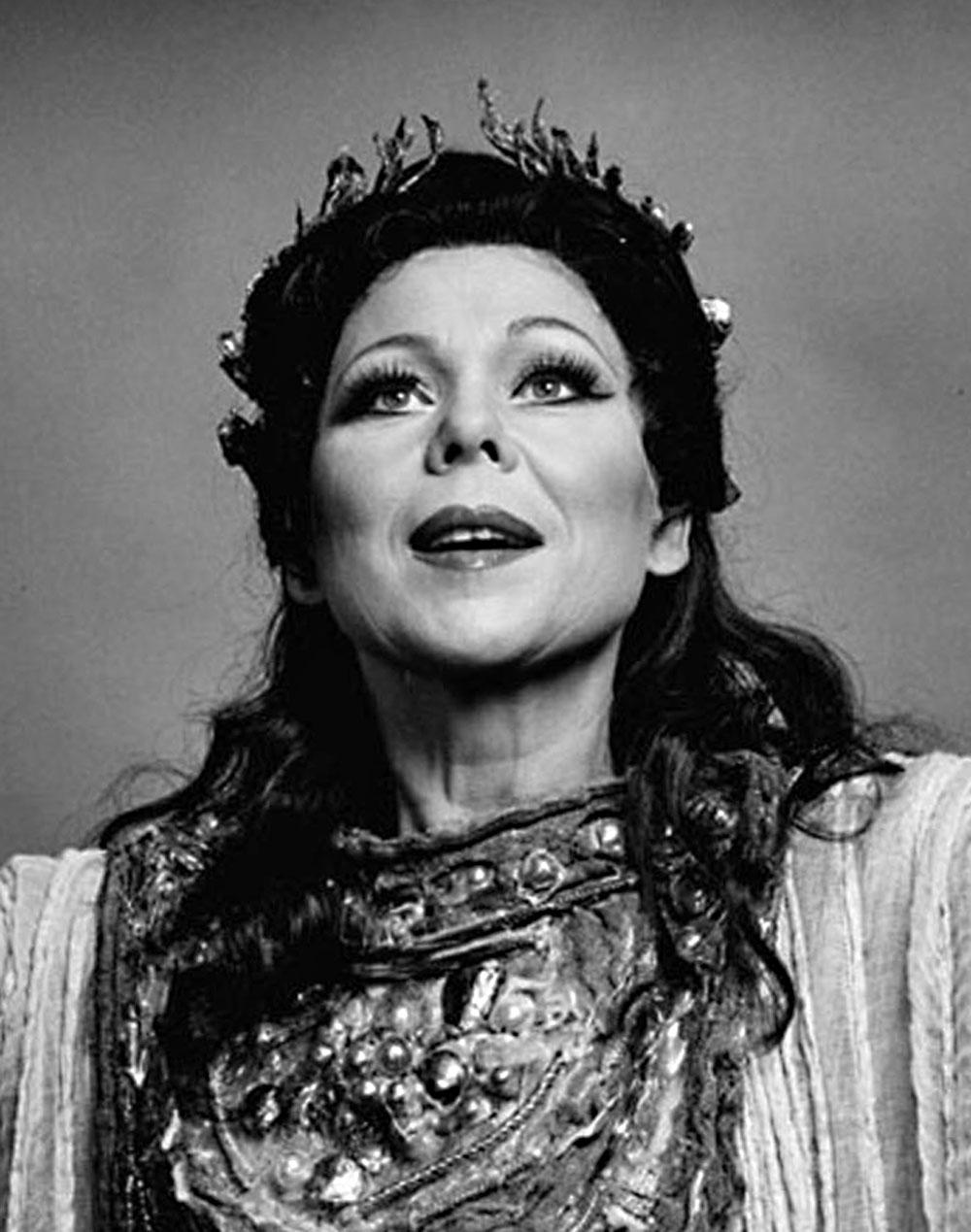  Metropolitan Opera soprano Renata Scotto in 'Norma' - Photograph by Jack Mitchell