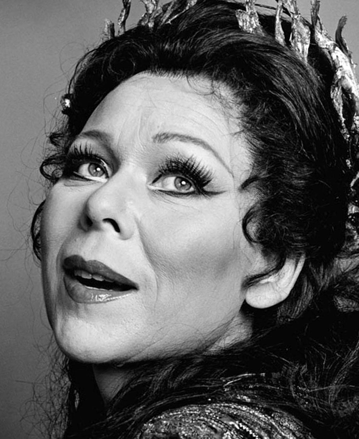 Il soprano della Metropolitan Opera Renata Scotto in 