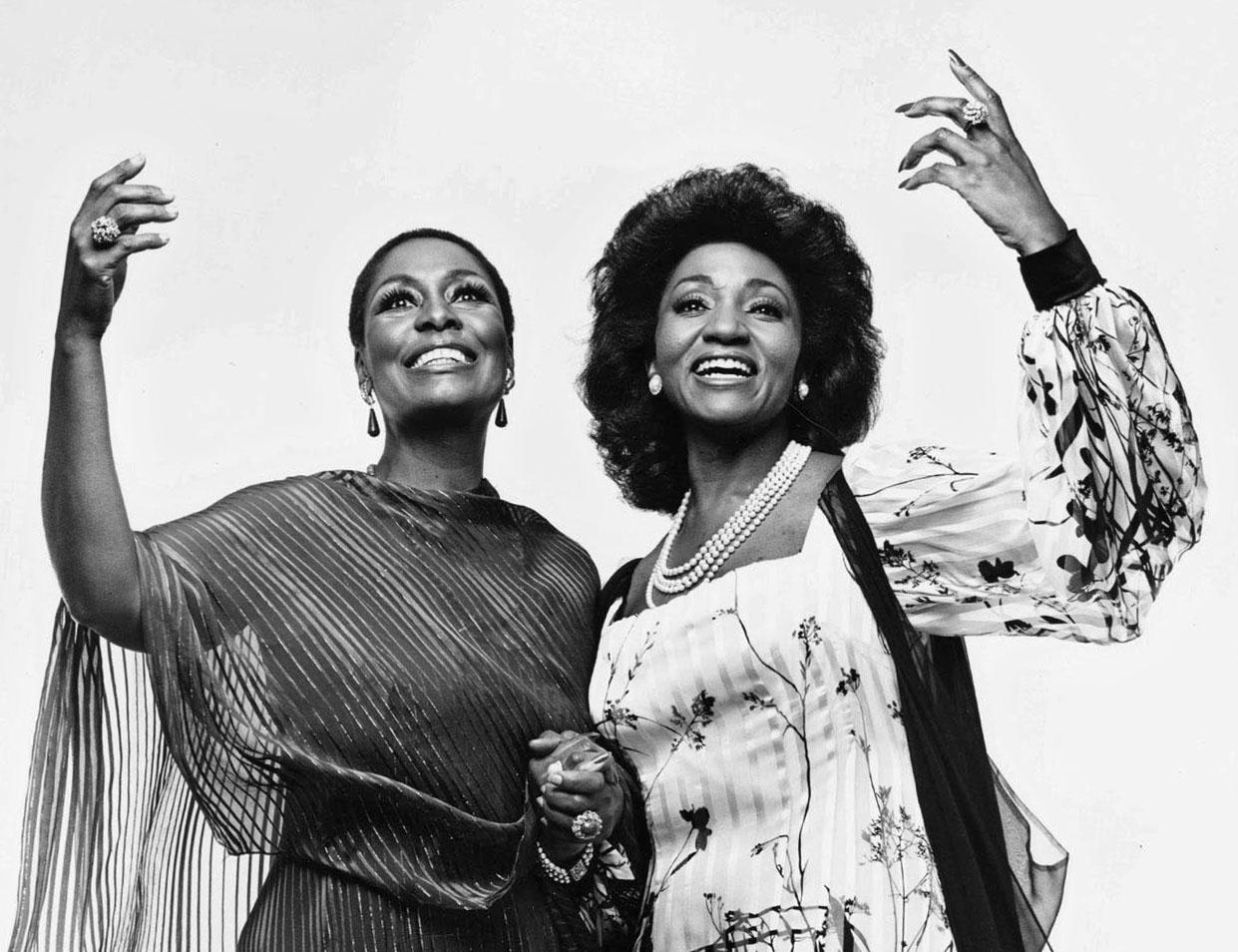 I soprani del Metropolitan Opera Shirley Verrett e Grace Bumbry - Photograph di Jack Mitchell
