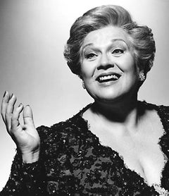 Mezzo-soprano Marilyn Horne, signed by Jack Mitchell