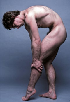 Model Jeff Guyton, nude, signed by Jack Mitchell