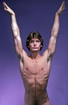 Model Mark Hammond, nude, signed by Jack Mitchell
