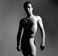New York City Ballet dancer Frank Ohman nude, signed by Jack Mitchell
