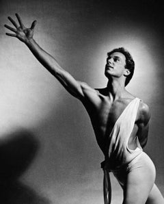 Le danseur de ballet de New York Peter Boal sous le nom d'« Apollo », signé par Jack Mitchell